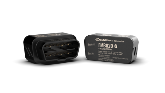 Teltonika FMB020 - 2G sporingsenhed til montering i køretøjets OBD-stik